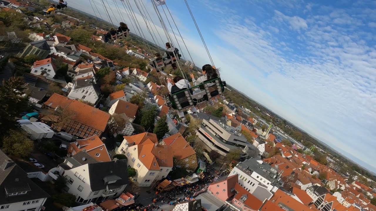 Jules Verne Tower (Goetzke) Day Time On Ride Allerheiligenkirmes Soest 2022