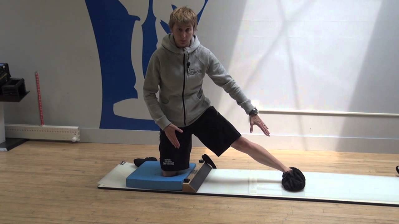 UltraSlide Slideboard Goalie Exercise