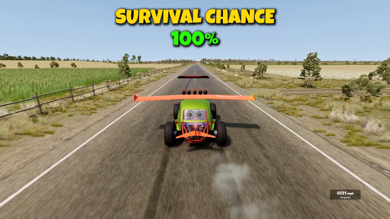 BeamNG.drive: The 600 MPH Instant Acceleration Test! 🏎️💨