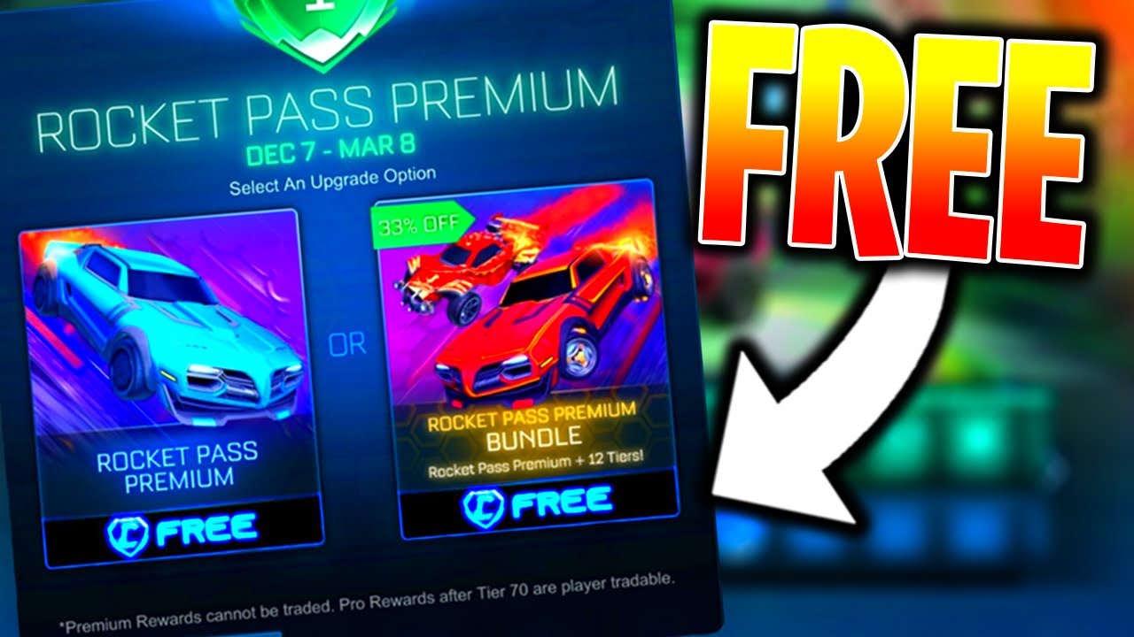 Rocket League SEASON 9 Rocket Pass For FREE!