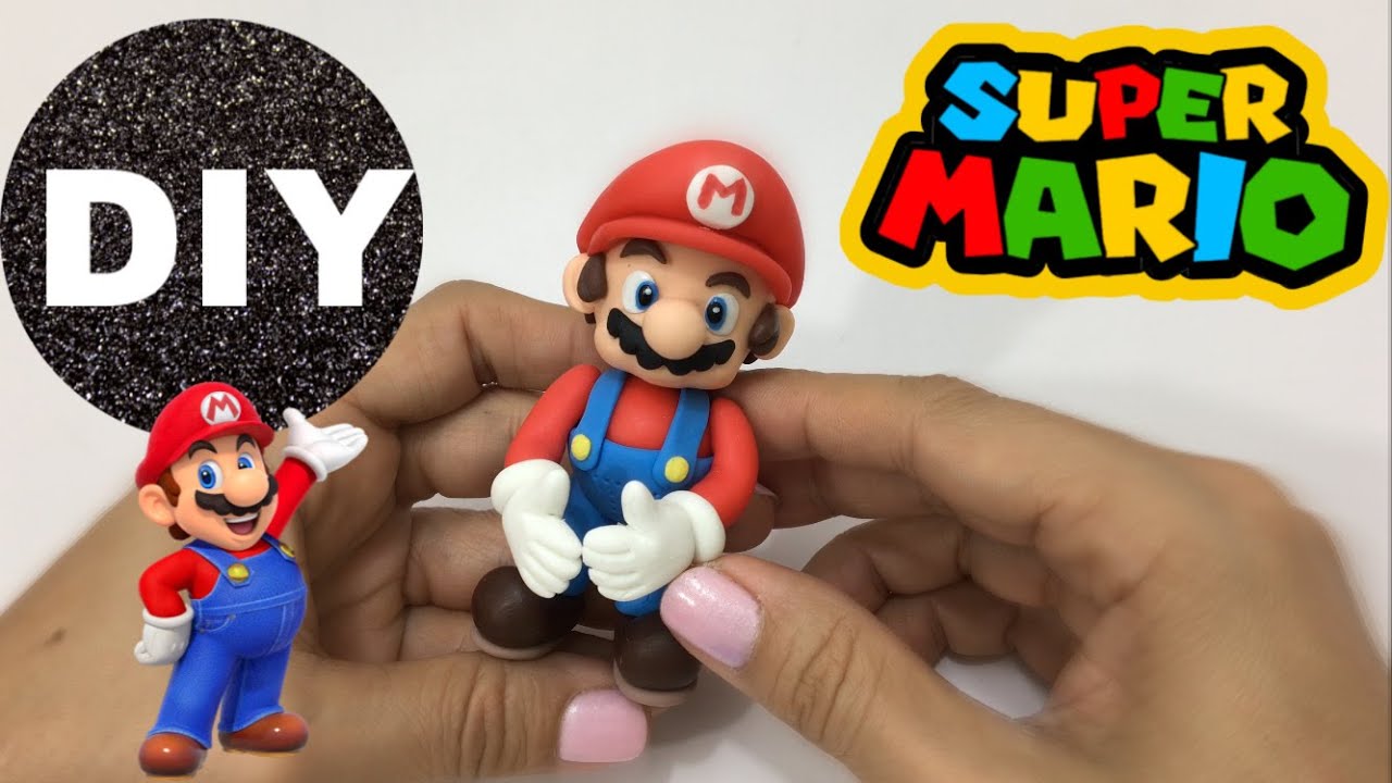 DIY: SUPER MARIO | FAÇA VOCÊ MESMO O SEU DE PORCELANA FRIA #luprestes