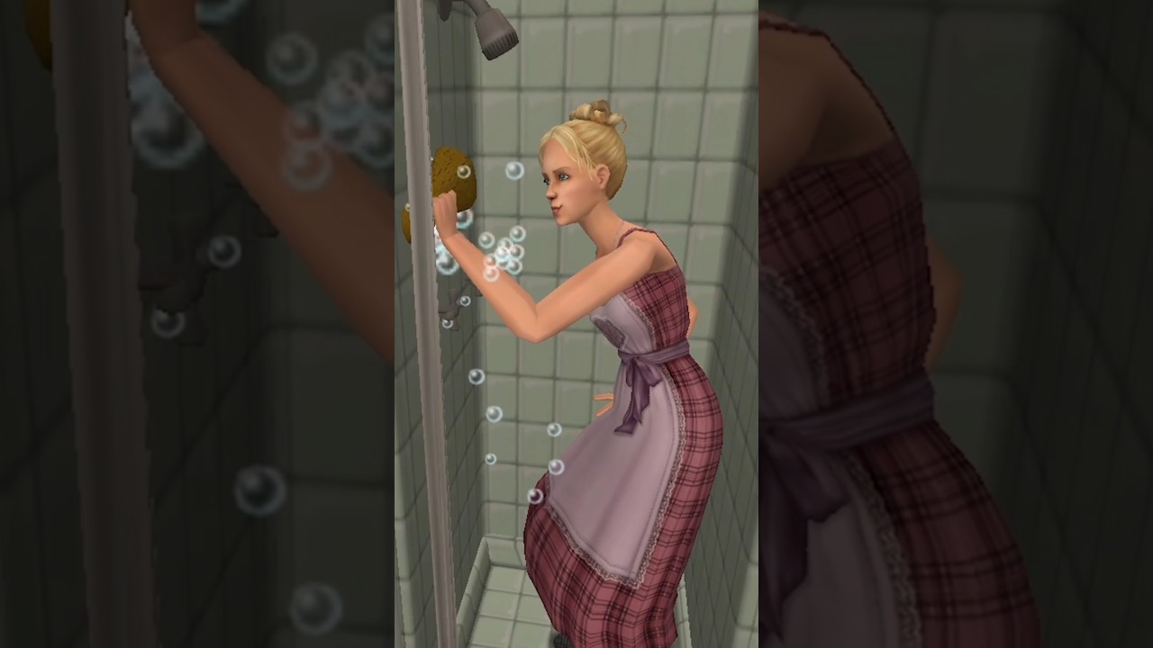 Housewife&rsquo;s Life 👩🏻🧹🚽🧽 #sims #sims2 #thesims #thesims2 #housewife #cleaning #gardening #family
