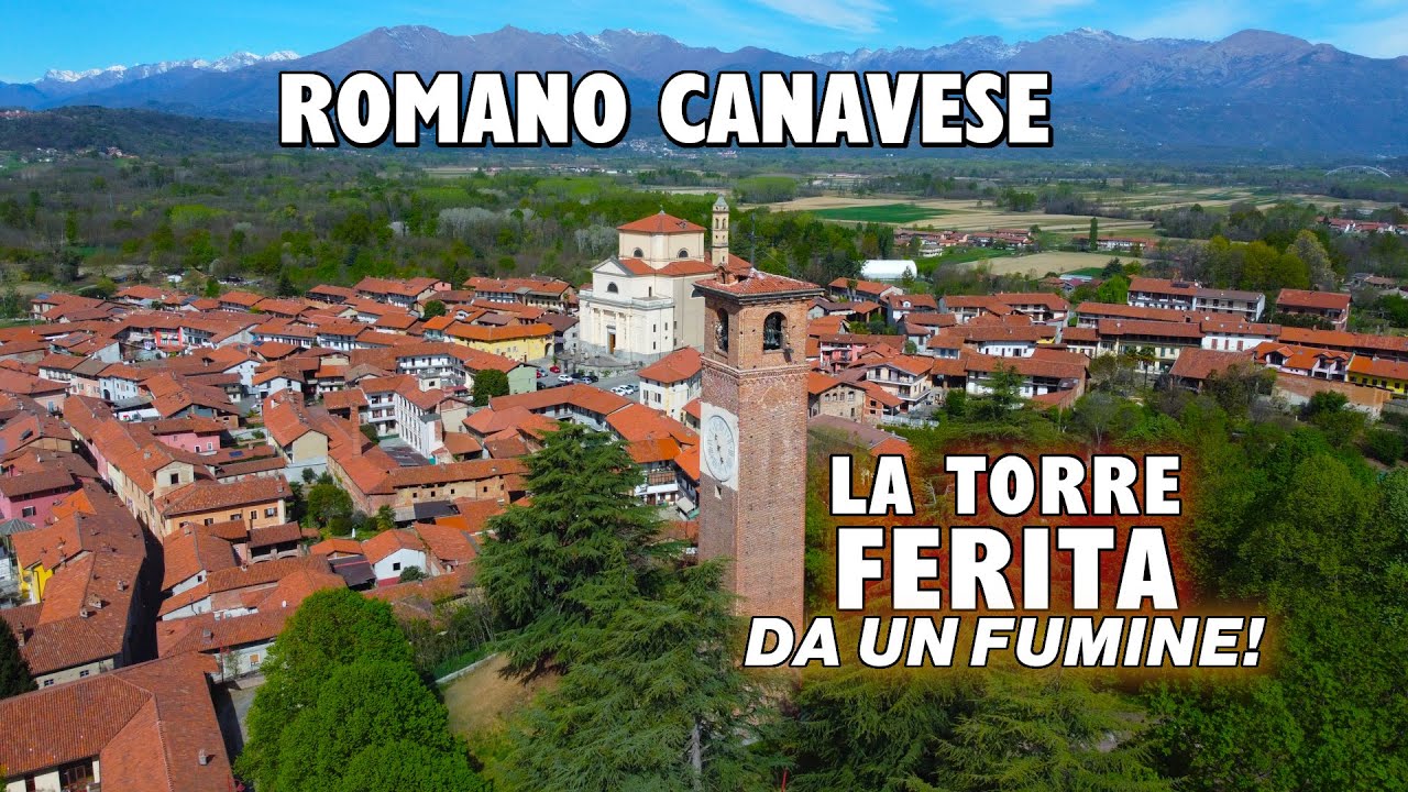 UNA TORRE SOLITARIA FERITA DA UN FULMINE IL 5 MAGGIO 1890: LA STORIA DI ROMANO CANAVESE!