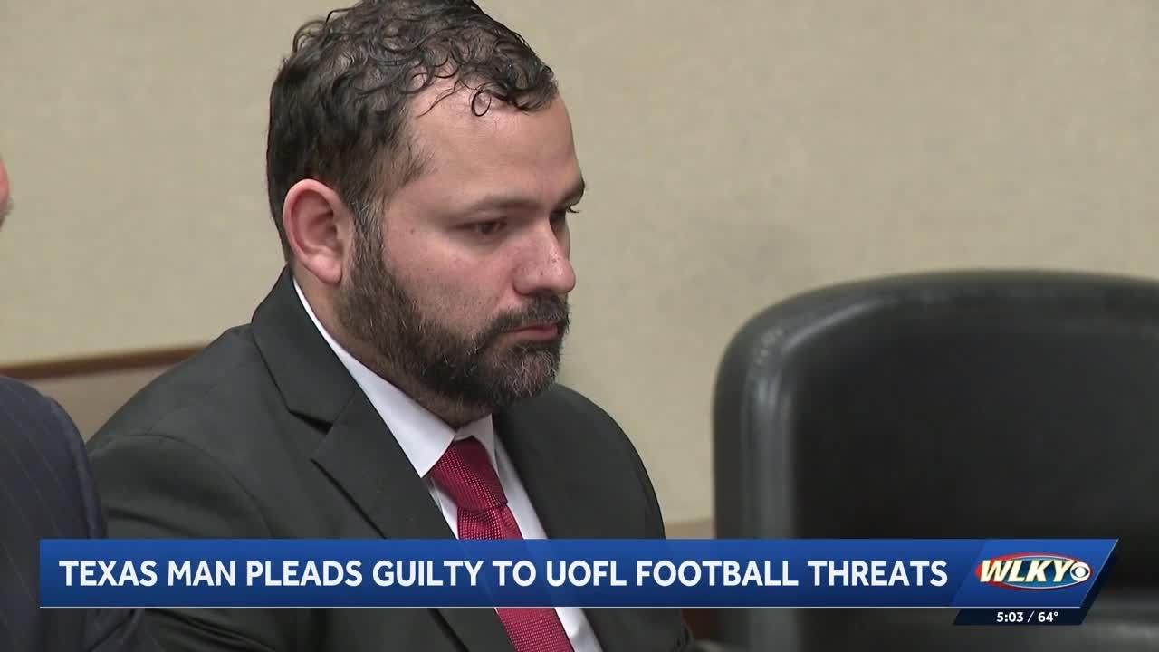 Texas man who threatened UofL coaches, player after loss takes plea deal