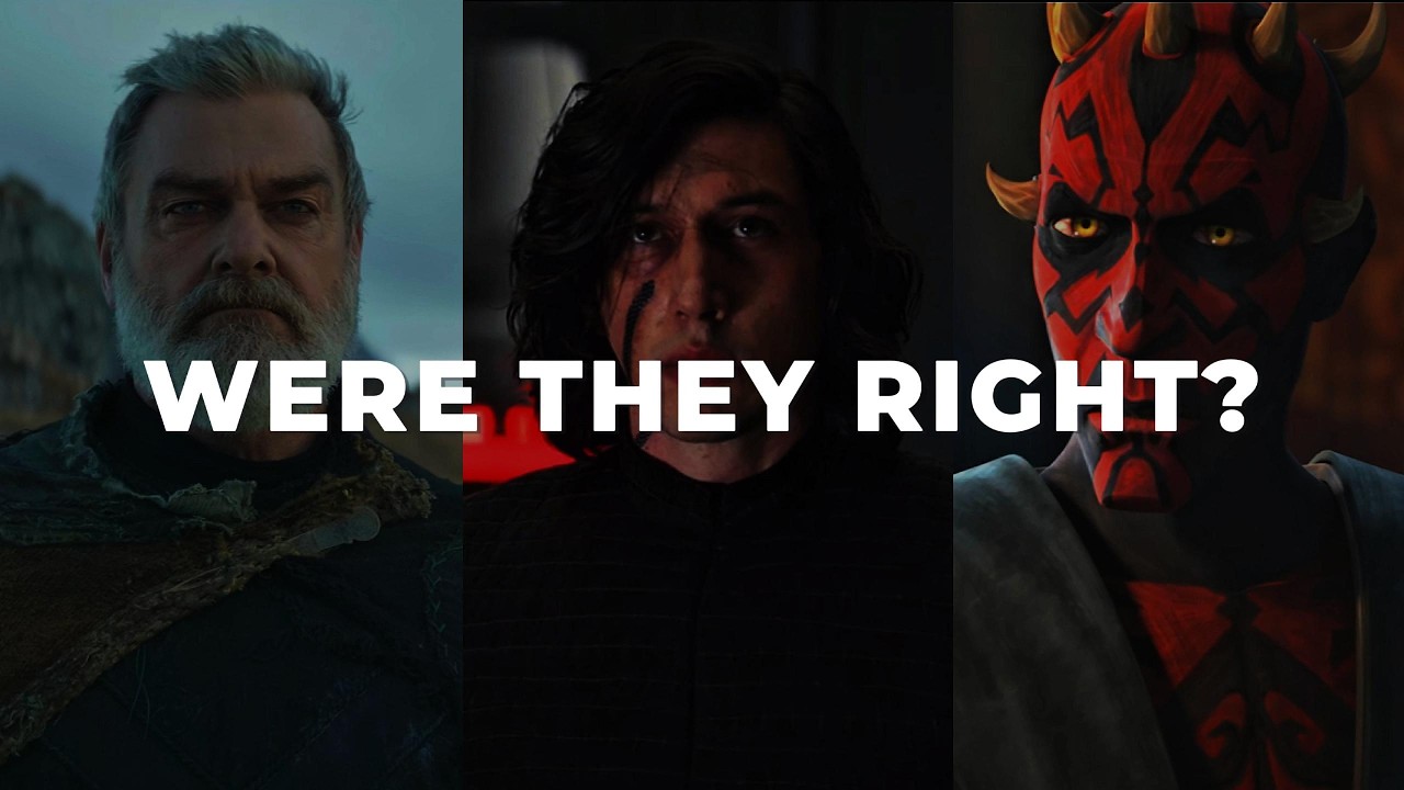 Star Wars Villains: Were They Right?