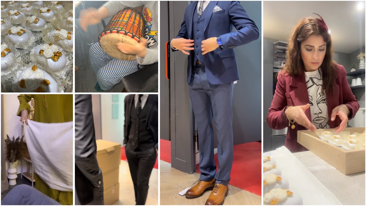 بديت تحضيرات العرس🥳وصفة المخبز الجزائري🇩🇿les essayages du costume💍les préparatifs du mariage 🥰