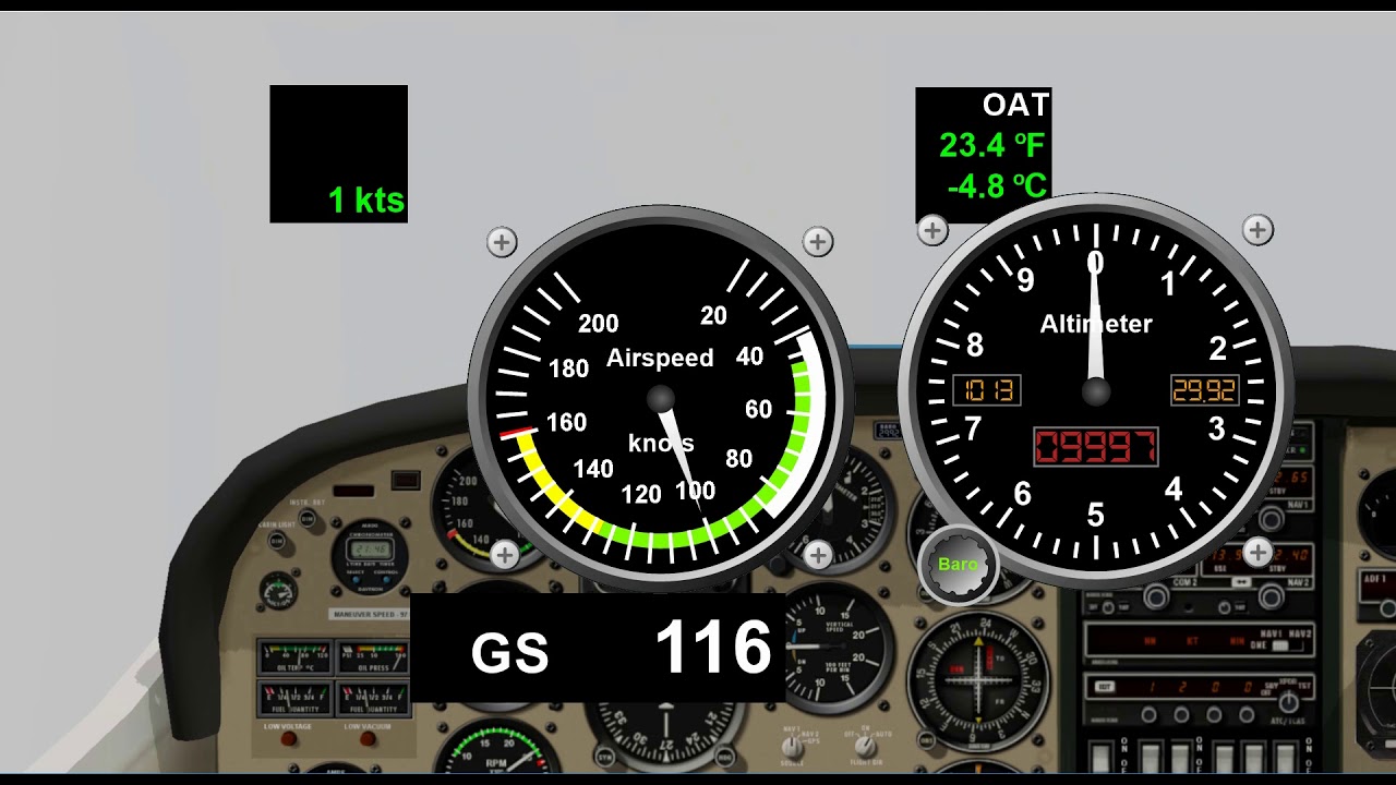 The Air Speed Indicator ~ Learning to Fly for Beginners in X Plane 11 Part 9