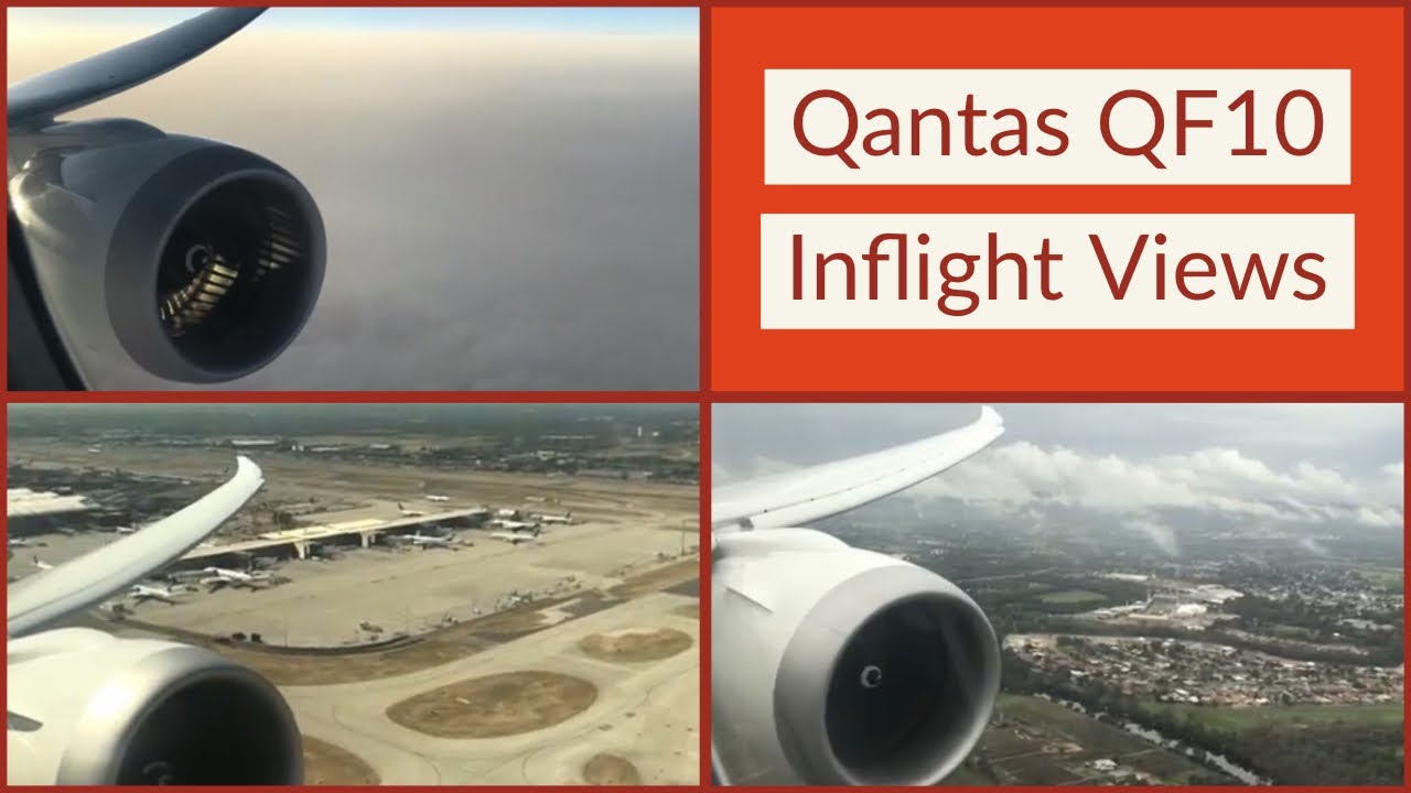 These are the views on Qantas&rsquo; longest flight. QF10 Boeing 787 Dreamliner.