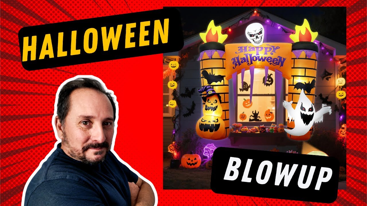 SYMDROMIA 5.2FT Halloween Inflatables Review | Spooky Fun | Reviews Unscripted