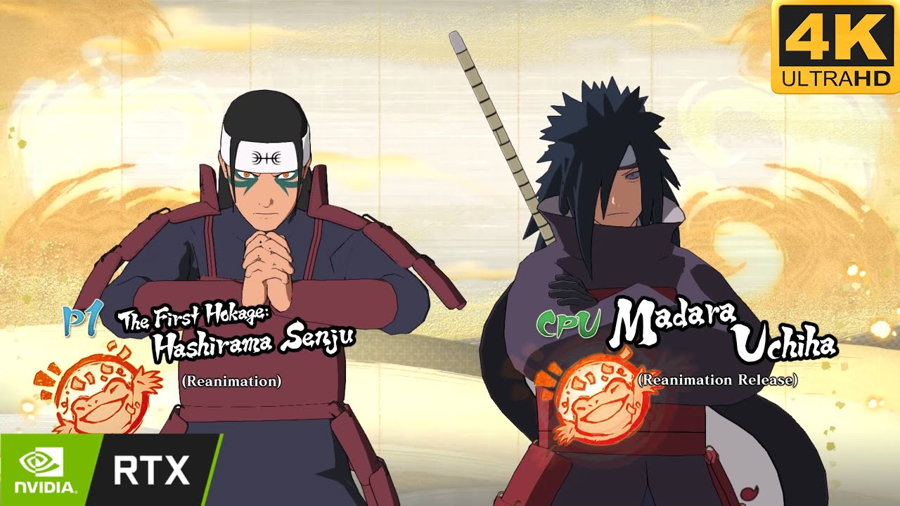 HASHIRAMA VS MADARA || NARUTO X BORUTO Ninja STORM|| ULTRA HARD Gameplay (4K 60FPS HIGH SETTINGS)