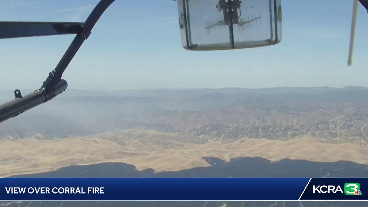 LIVE | LiveCopter 3 has a view of the Corral Fire in San Joaquin County