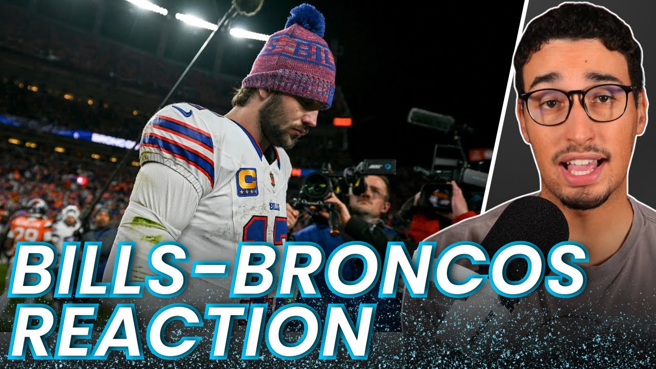 Bill-Broncos Reaction | Josh Allen Didn't Get It DONE | The Jay Show