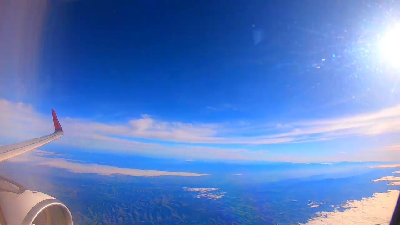 Time-lapse, LATAM flight LA3330 from GRU to VIX