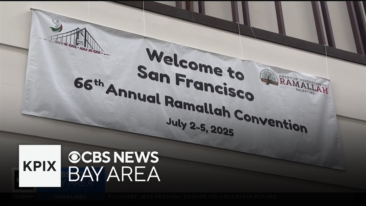 Thousands of Palestinians come together 66th AFRP Ramallah Convention in Burlingame