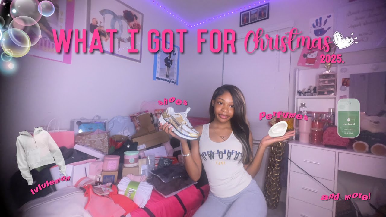 ЧТО Я ПОЛУЧИЛА НА РОЖДЕСТВО 2025 ГОДА🎄 | lululemon, uggs, pandora и т.д.