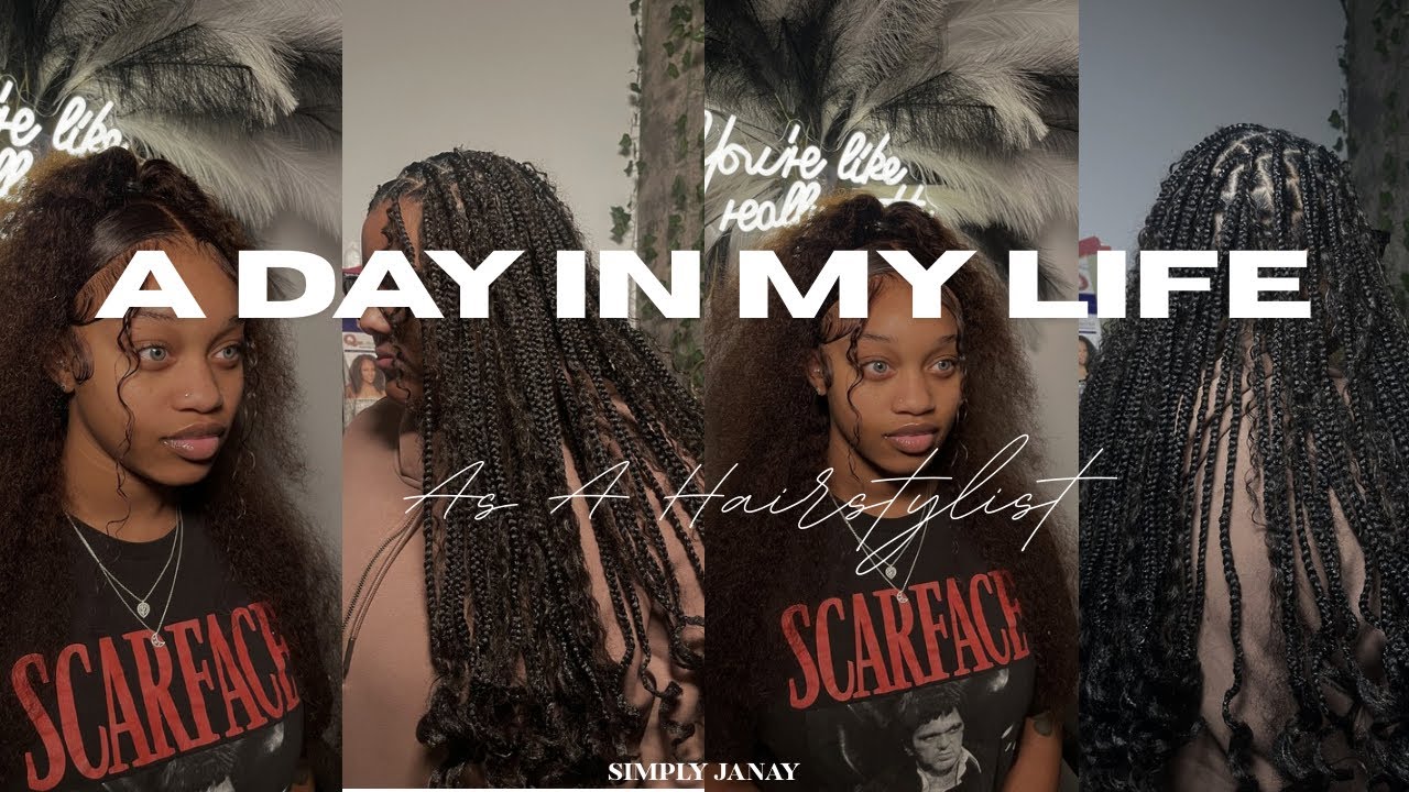 SPEND THE DAY WITH ME  ~as a hairstylist ~ VLOG