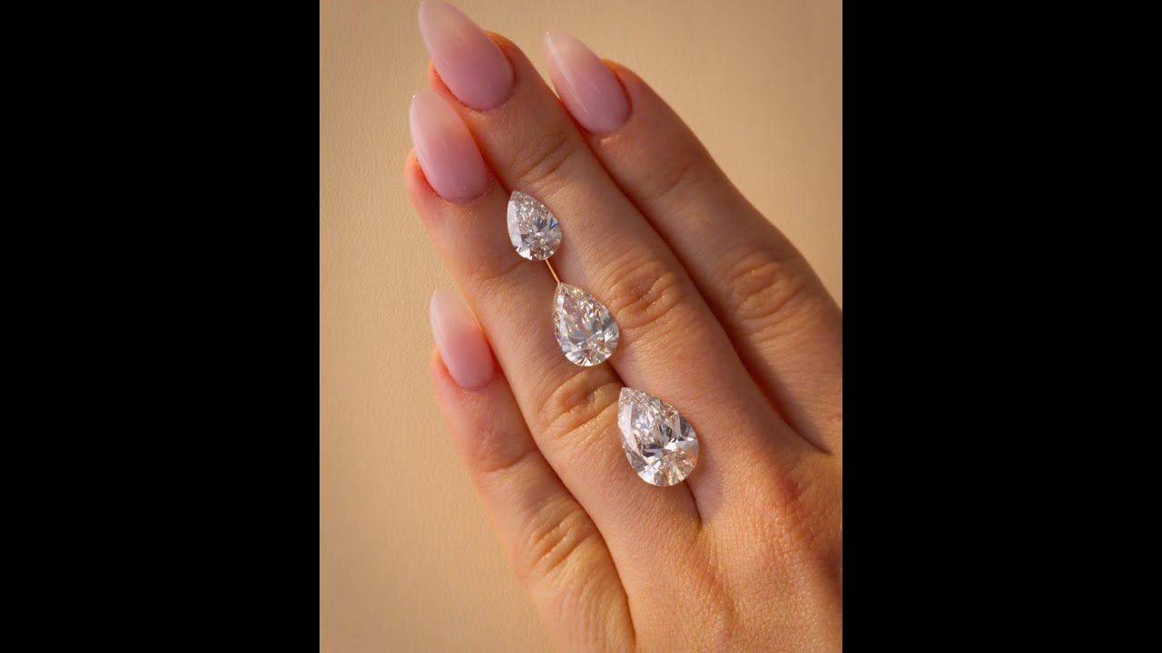 Tear Drop Diamonds
