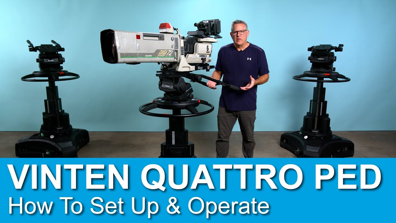 Vinten Quattro L Pedestal Rental How To Set Up & Operate the Quattro With Vinten Vector 750 Cam Head
