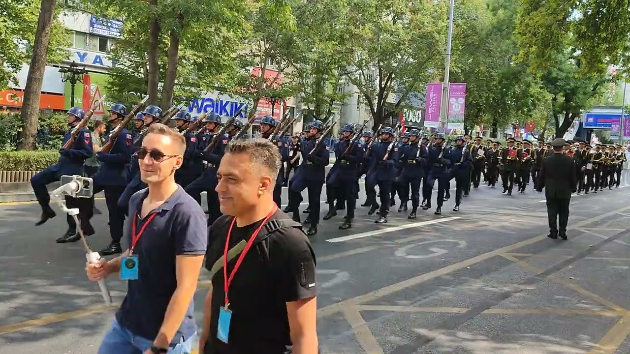 30 Ağustos 2024  Zafer Bayramı Kızılay Ankara Kahraman Türk Askeri ve Türk Polisi
