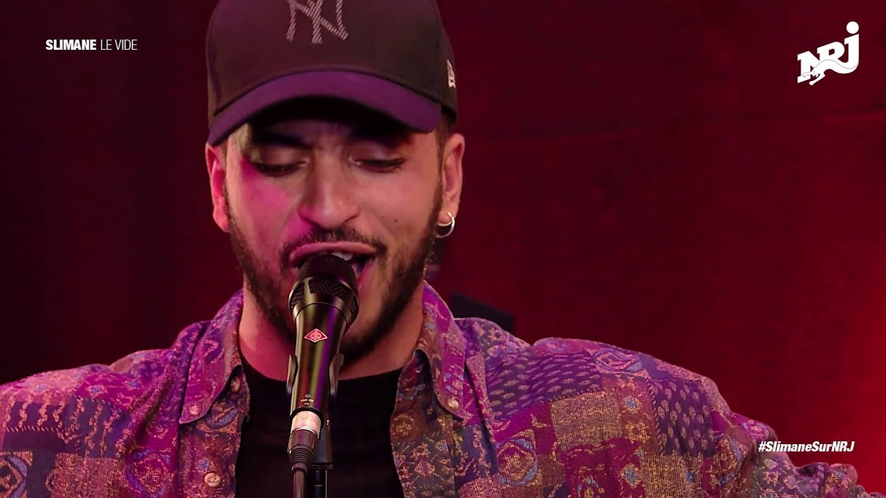 Slimane - Le vide en live sur NRJ