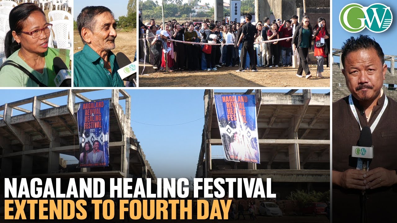NAGALAND HEALING FESTIVAL EXTENDS TO DAY 4 AS CONGREGATION POUR IN FROM ASSAM, ARUNACHAL & BEYOND