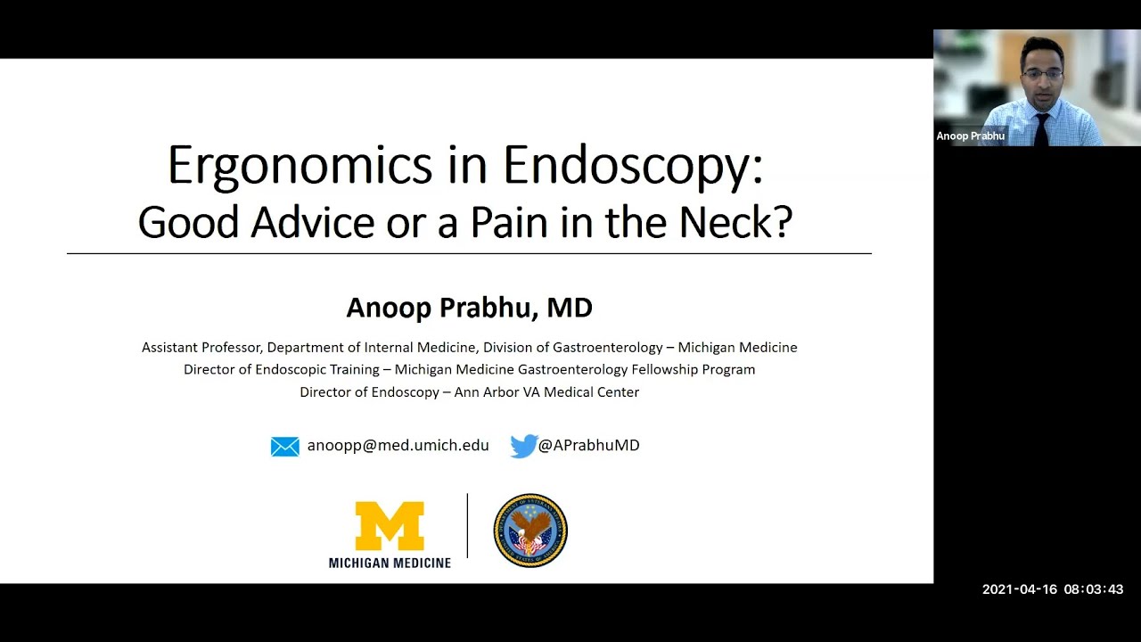 Ergonomics in Endoscopy: Good Advice or a Pain in the Neck?