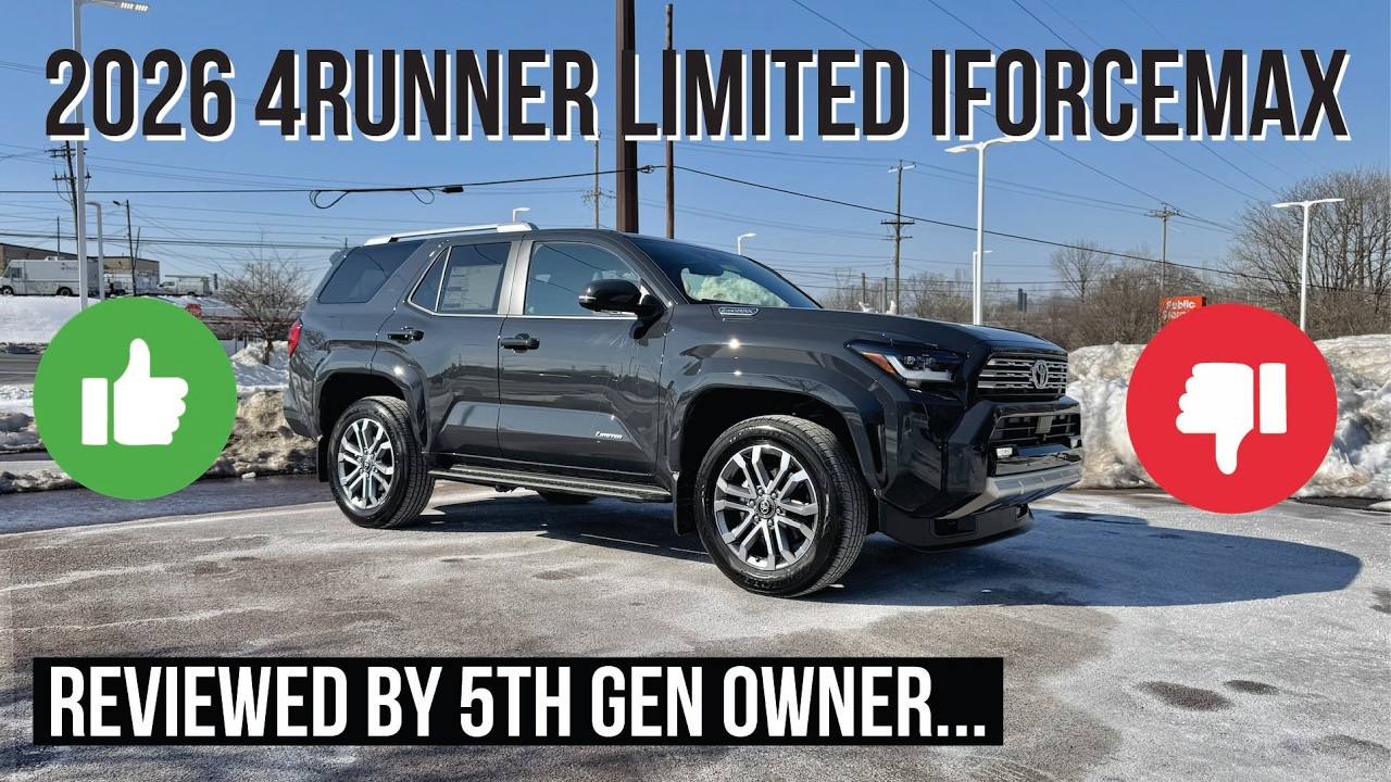 Обзор Toyota 4Runner Limited i-Force MAX 2026 года (от владельца 4Runner 5-го поколения...)