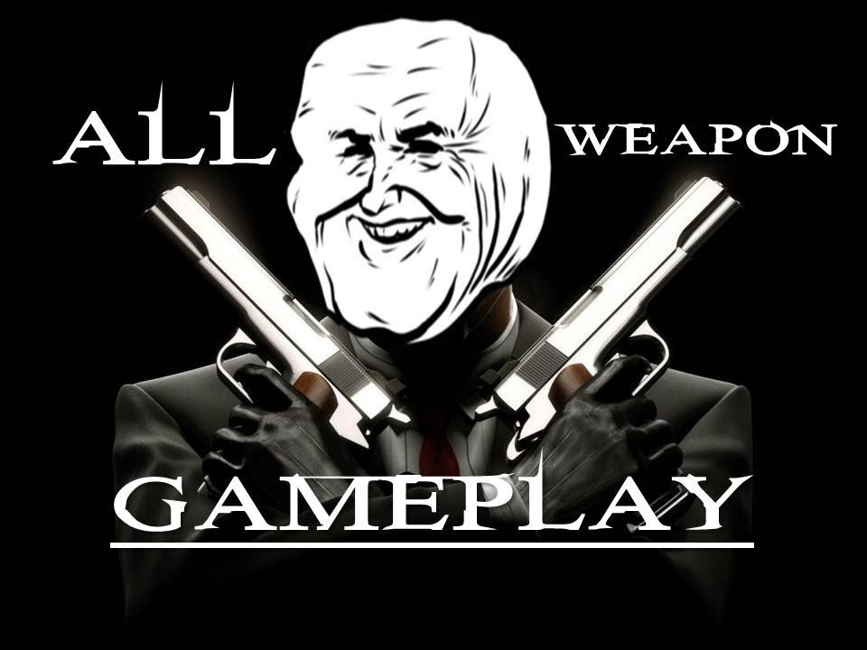 Hitman Absolution ALL Weapons GAMEPLAY