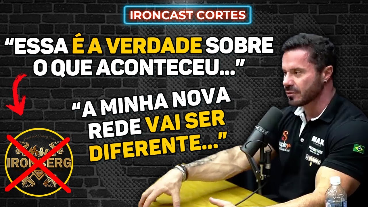 CARIANI EXPÕE DETALHES SOBRE A SUA NOVA REDE DE ACADEMIAS E FAZ REVELAÇÃO – IRONCAST CORTES