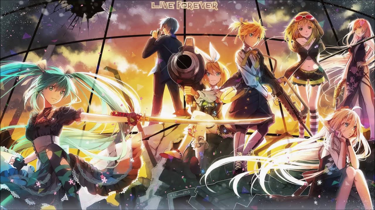 Nightcore - Live Forever [HD]