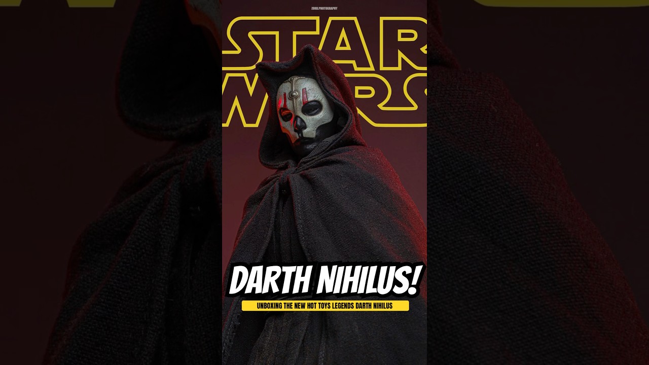 The Lord of Hunger has arrived! Unboxing Hot Toys Star Wars Legends - Darth Nihilus #starwars