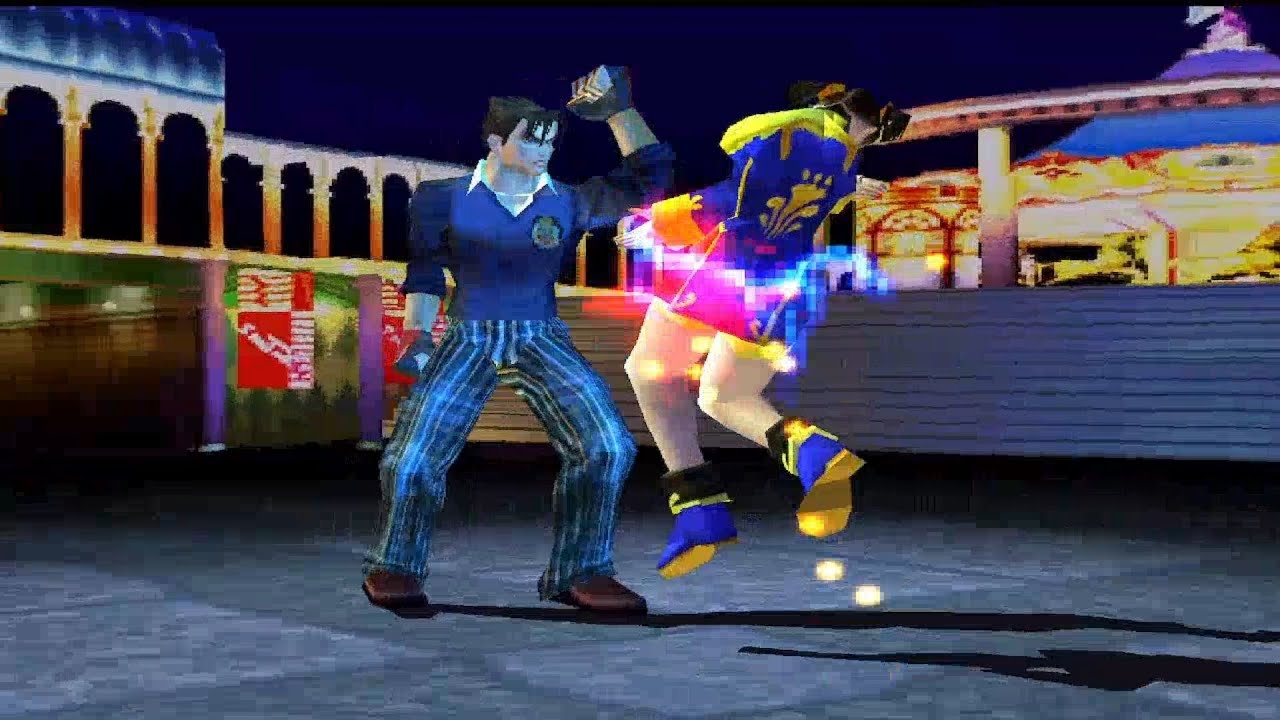 Tekken 3 Jin with Gun Jack Moves Arcade