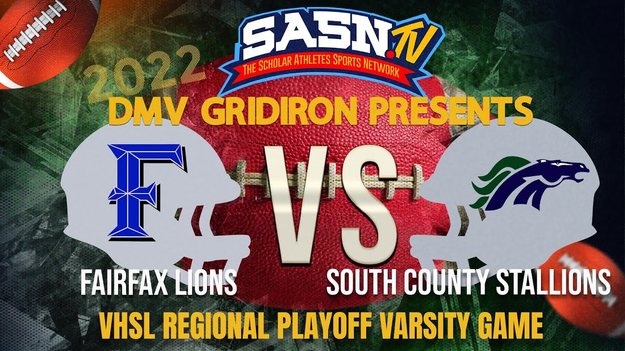 DMV Gridiron Fairfax VS SouthCounty Game Highlights