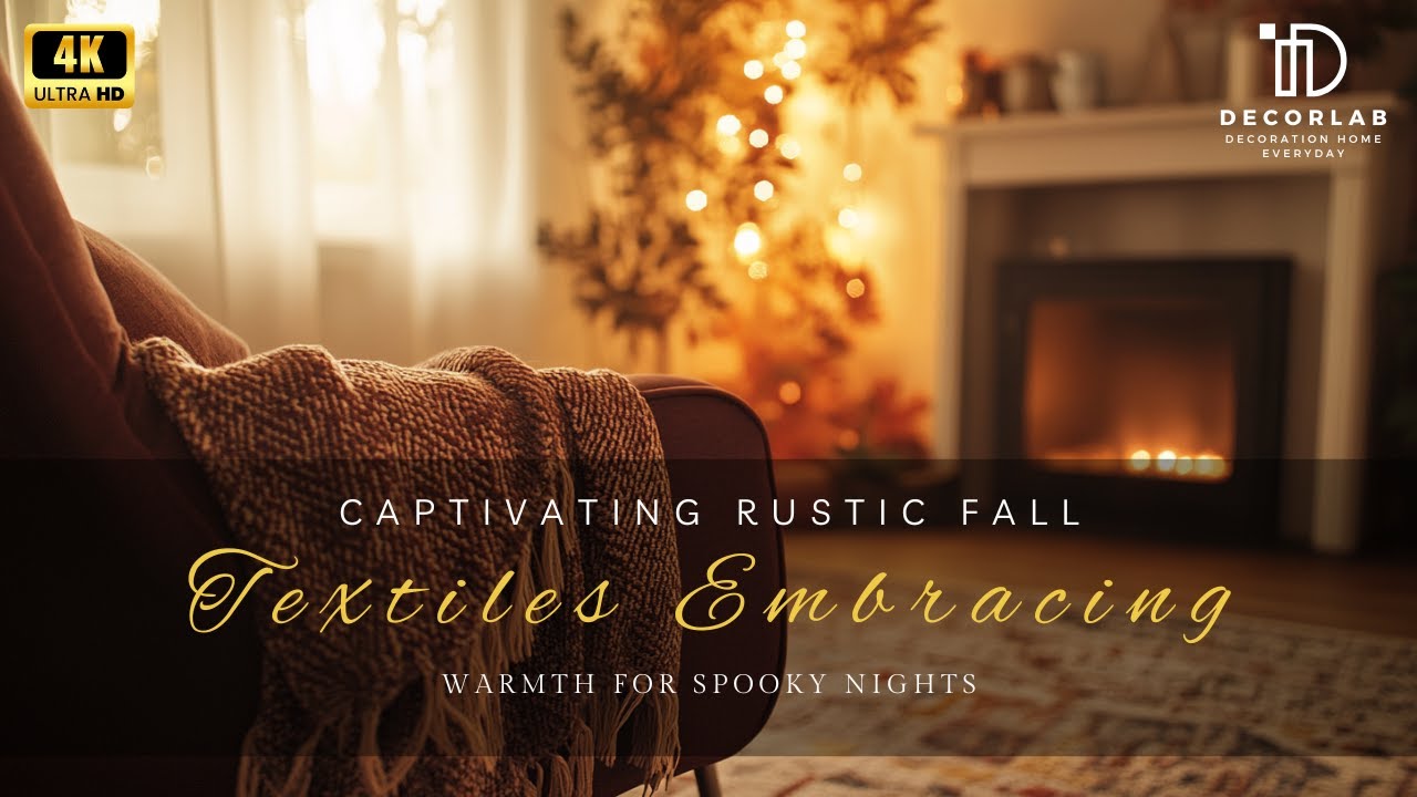 Captivating Rustic Fall Textiles: Embracing Warmth for Spooky Nights