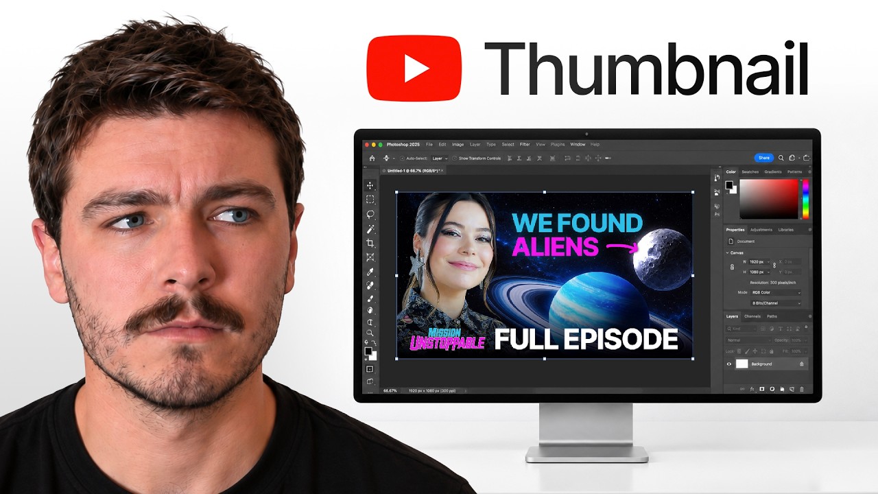 Thumbnail Design is Now EASY (My 2026 Workflow)