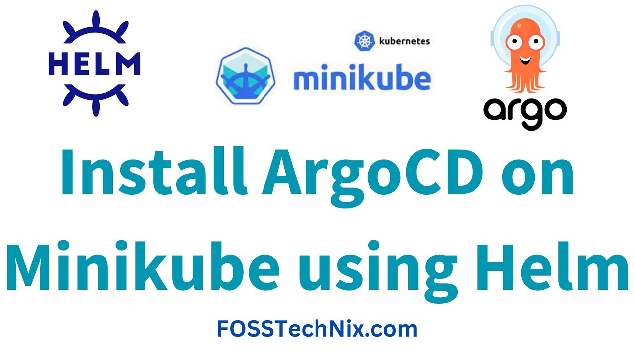 Как установить ArgoCD на Minikube с помощью Helm | Развертывание приложения на ArgoCD | Учебное п...
