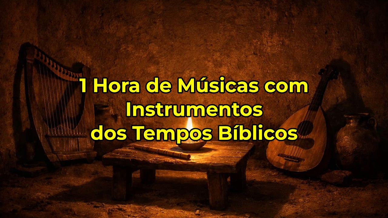 1 Hora de Músicas com Instrumentos dos Tempos Bíblicos