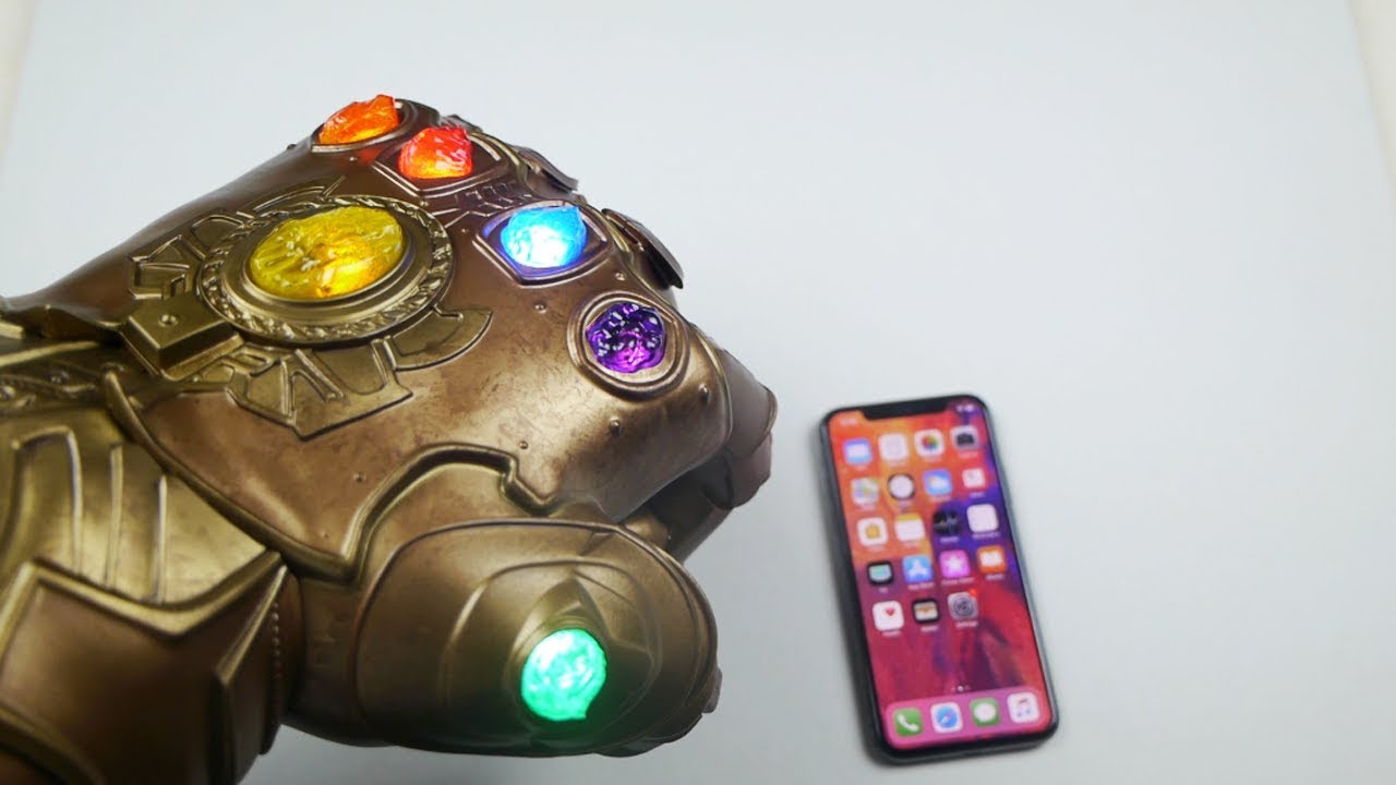 How Strong is Infinity Gauntlet VS iPhone X?