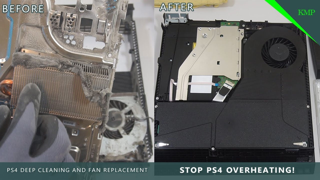 Глубокая очистка и замена вентилятора PS4 — Хватит перегрева! | ПОЛНОЕ РУКОВОДСТВО