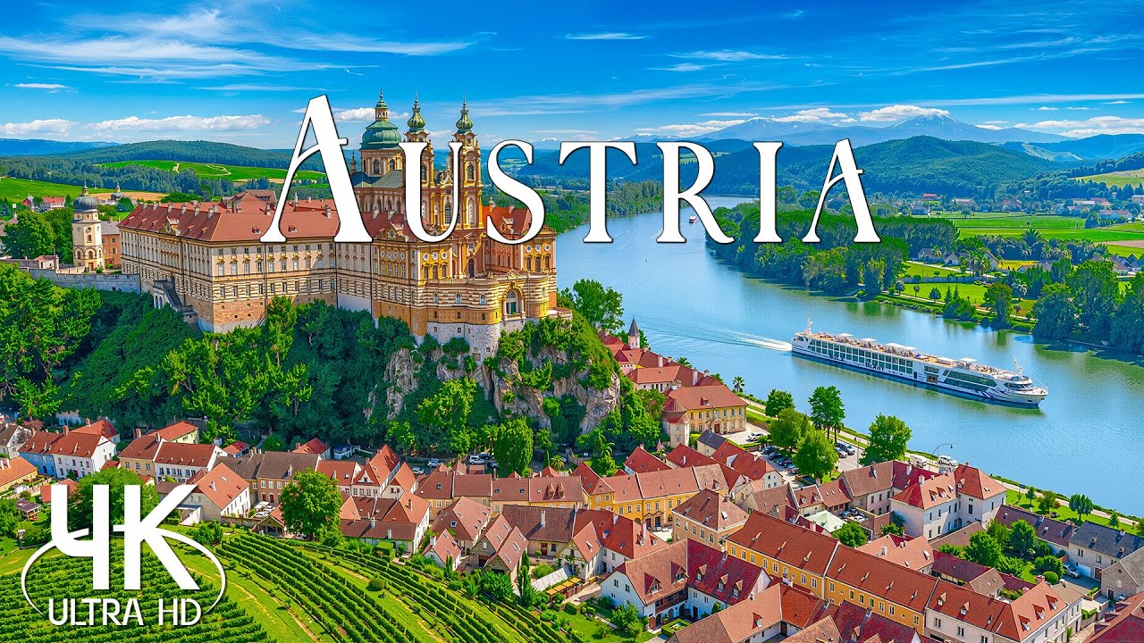 Austria in 4K | Majestic Alps, Alpine Valleys & Peaceful Central European Ambience