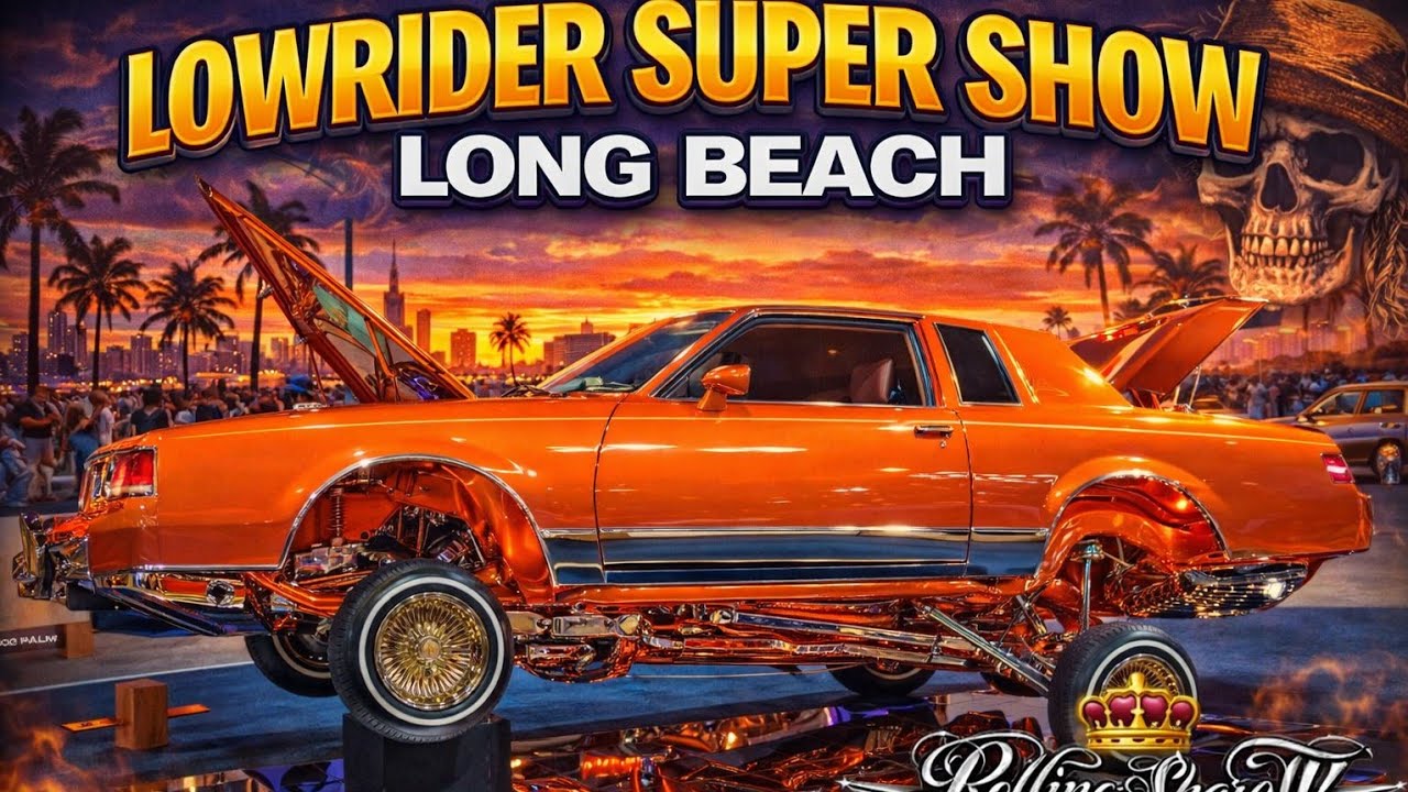 Lowrider Cars Take Over the Long Beach Lowrider Super Show