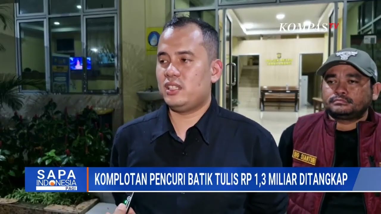 Polisi Tetapkan 3 Tersangka Pencuri Batik Tulis Senilai Rp1,3 M di Pameran