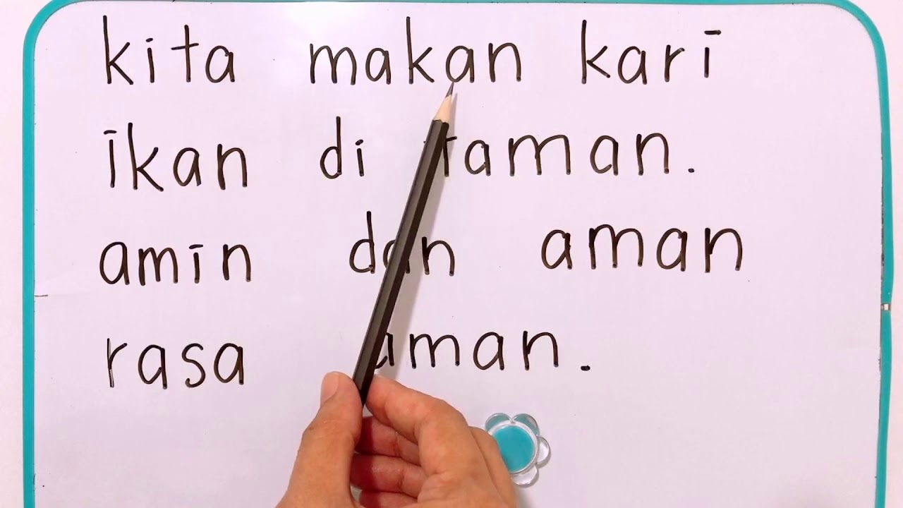 Belajar Membaca dan Mengeja Ayat Mudah [PART 1]
