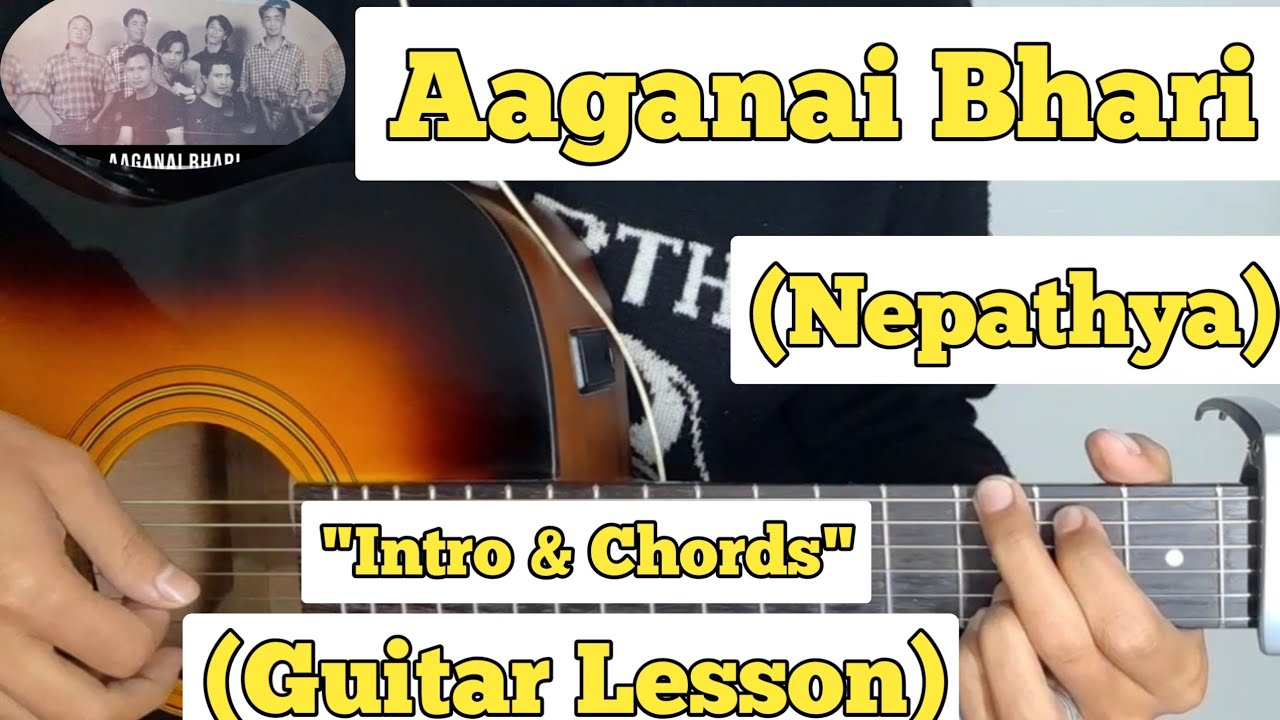 Aaganai Bhari - Nepathya | Guitar Lesson | Intro & Chords |