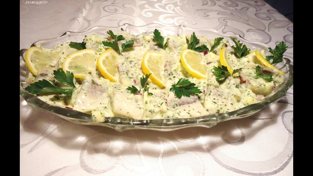 Śledzie w pysznym chrzanowym sosie