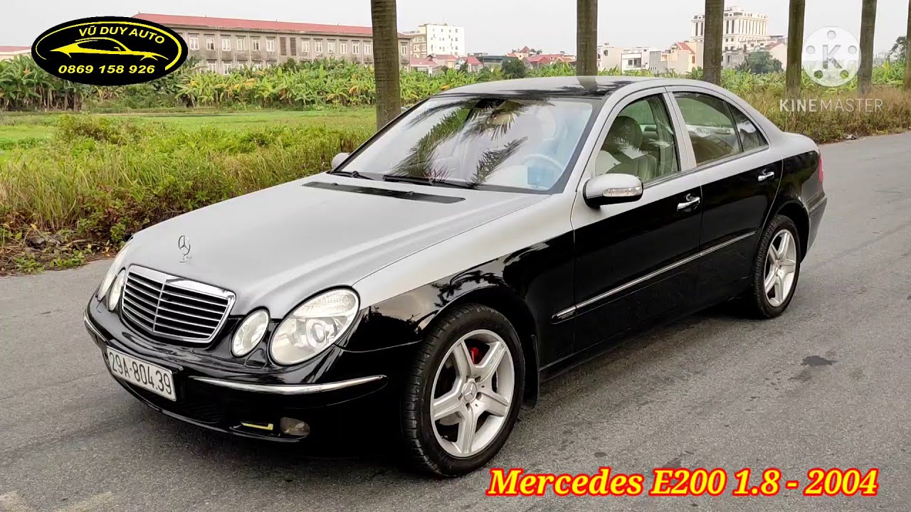 Mercedes E200 - 2004 máy 1.8L