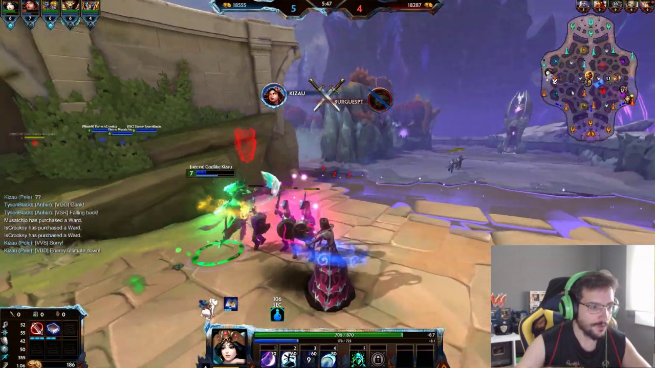 Chang'e, Tenemos que ir a daño - Smite Normal Conquest ABC S6