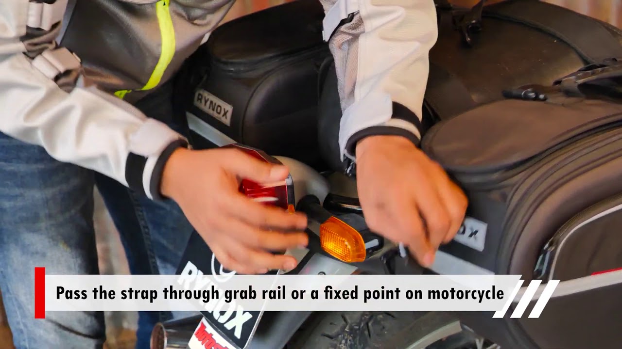 Rynox Gears Nomad Saddlebags : How to Mount