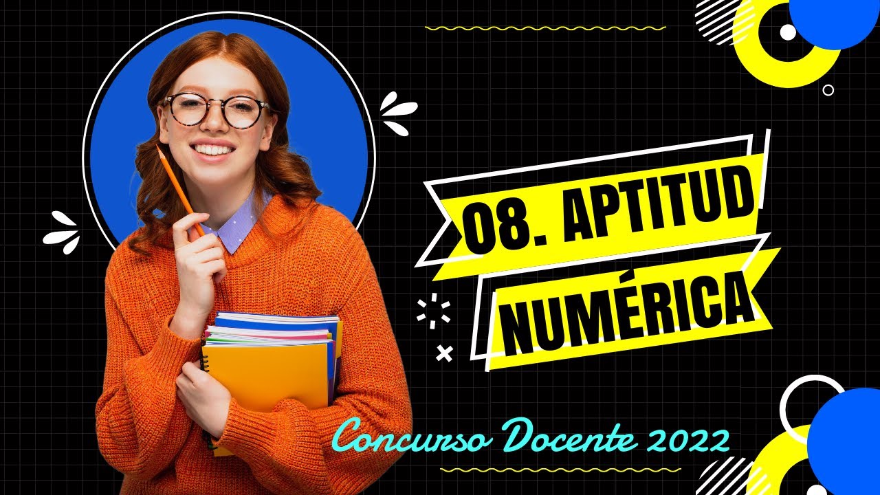 ✍️ APTITUD NUMÉRICA 💯 [ Ejemplo 8 ] - CONCURSO DOCENTE 2022
