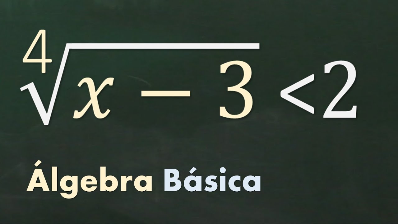 Inecuación irracional. Resolución